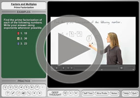 Prime Factorization on MathHelp.com