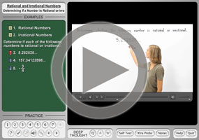 Rational and Irrational Numbers on MathHelp.com