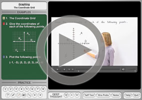 Plotting Points on a Coordinate System on MathHelp.com