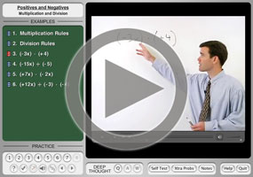 Multiplying and Dividing Negative Numbers on MathHelp.com