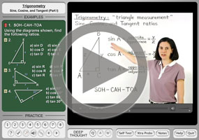 Sine Cosine Tangent on MathHelp.com