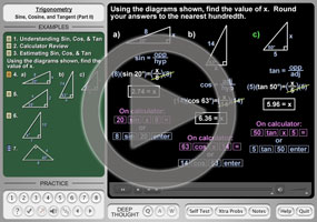 Trigonometric Ratios on MathHelp.com