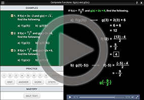 Composite Functions on MathHelp.com