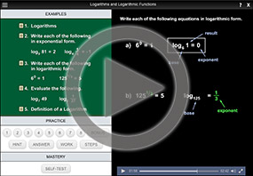 Logarithms on MathHelp.com