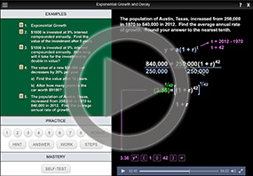 Exponential Growth and Decay on MathHelp.com